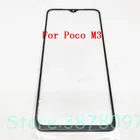 Переднее Сенсорное стекло для Xiaomi Poco X3 NFC M3 M2010J19CG M2010J19C9