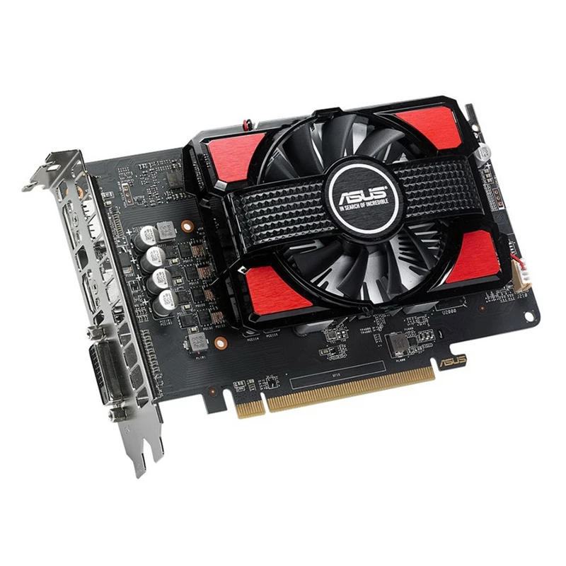 Оригинальная Видеокарта ASUS RX 550 4 Гб AMD Radeon RX550 4G графические карты GPU PUBG