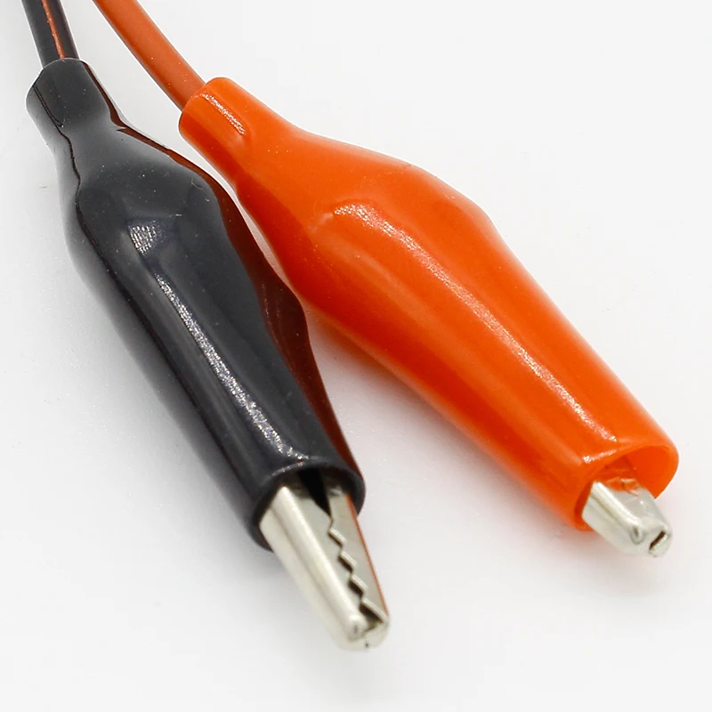 Электрический зажим типа банан 4 мм крокодил из меди 1 м | Обустройство дома