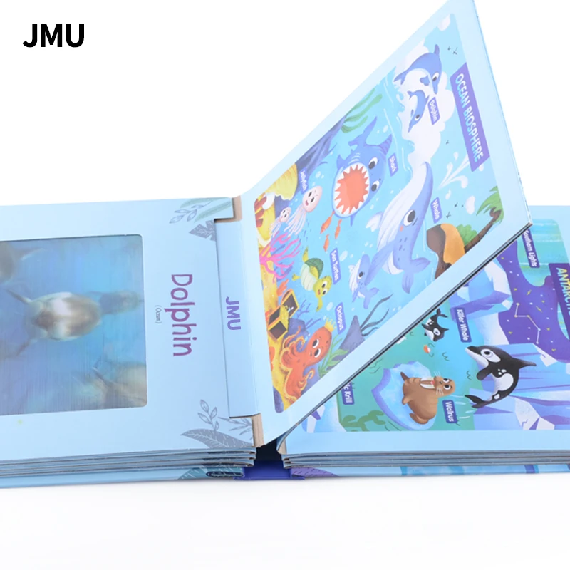 

JUM amusing English Book Educational 3D Flap Picture Books Baby Children Reading Cardboard Book In English
