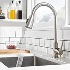 Кухонный кран из нержавеющей стали, выдвижной кухонный кран для горячей и холодной воды, поворотный кран