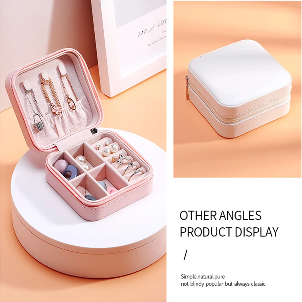 Персонализированный Чехол для ювелирных изделий Pertite Заказная коробка в полоску