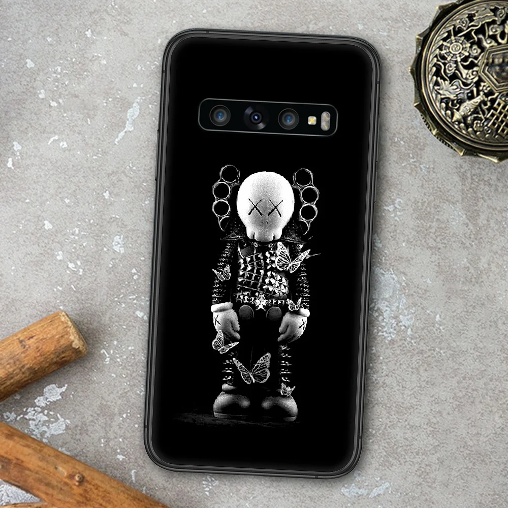 

Design Fashion luxury kawe Phone Case For Samsung Galaxy Note S 8 9 10 20 Plus E Lite Uitra black Bumper 3D Waterproof Tpu Coque