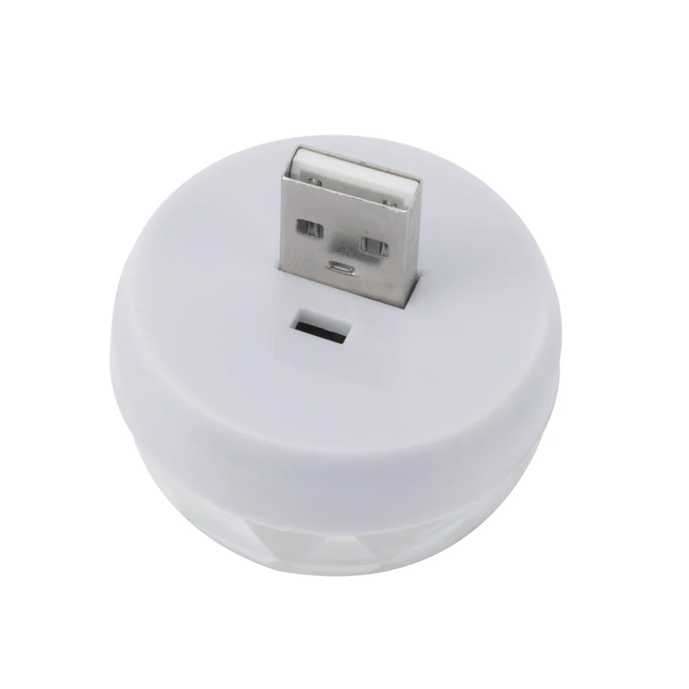 Мини USB СВЕТОДИОДНЫЙ диско-сценический светильник хрустальный магический шар RGB цветной сценический светильник ing Effect DJ светильник ing Effect для дома вечерние Клубные бар