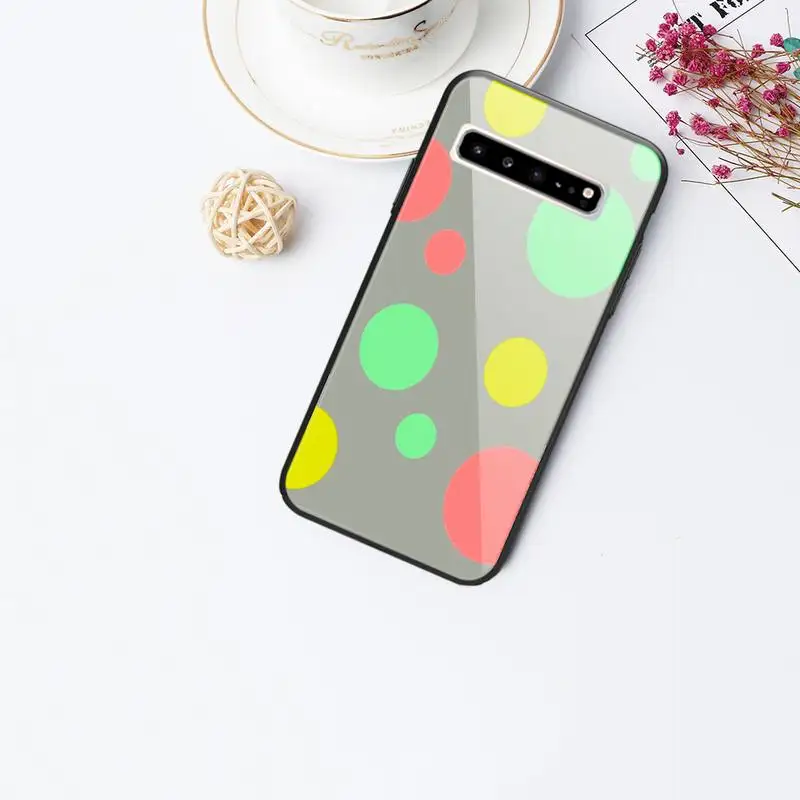 

Shimmer Glass Phone Case Back Shell For Samsung Galaxy S20 Ultra S10 S9 S8 S7 Plus Edge S10 E Lite Note 8 9 10 Pro Cover