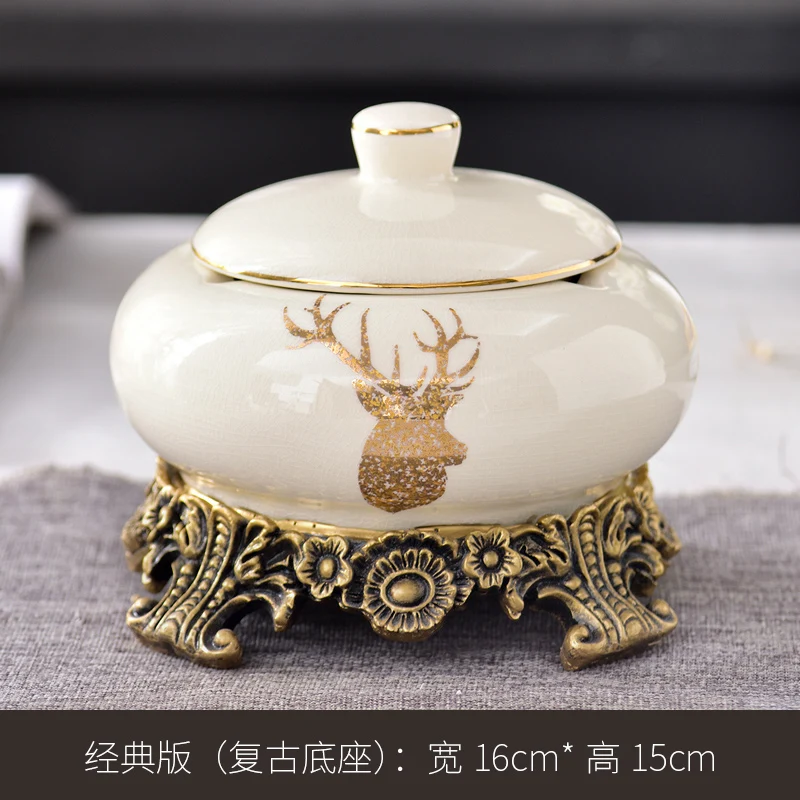 

Color Desktop Mold Ashtray Kit Box Outdoor Smoking Decorative Ashtray Portable Table Taca Dekoracyjna Boyfriend Gift EA6YHG