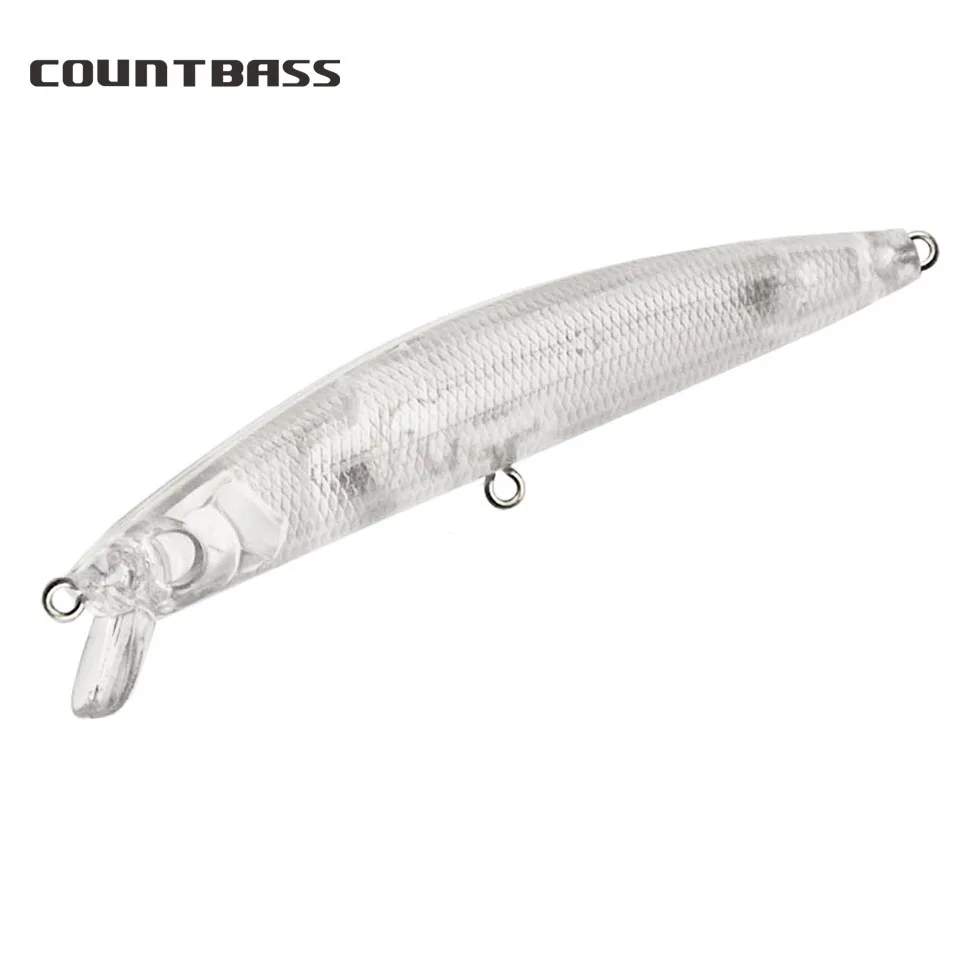 10 шт. пустая жесткая приманка 100 мм Неокрашенная рыболовная блесна воблеры