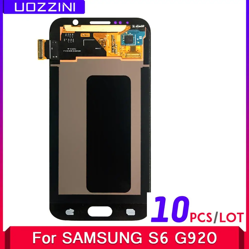 10 шт./партия Super AMOLED для samsung Galaxy S6 G920 G920F ЖК дисплей 100% протестированный сенсорный