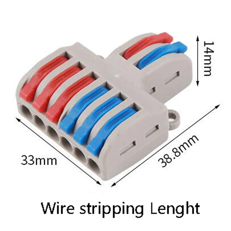 

Fast wire connector wiring cable connector terminal block pct-222 spl-62