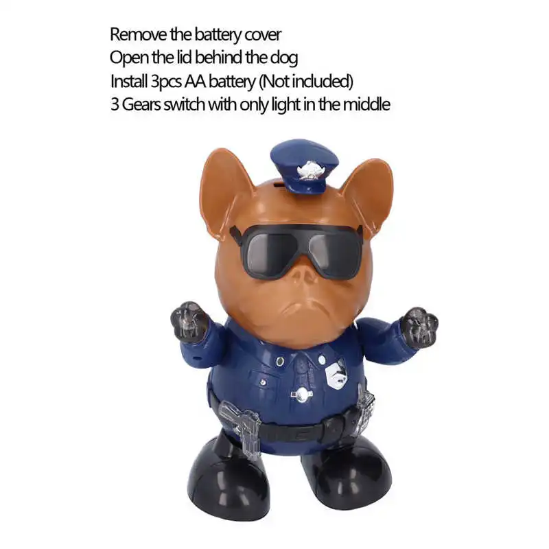 Электронные игрушки Робот собака игрушка электронная Танцующая светильник кой