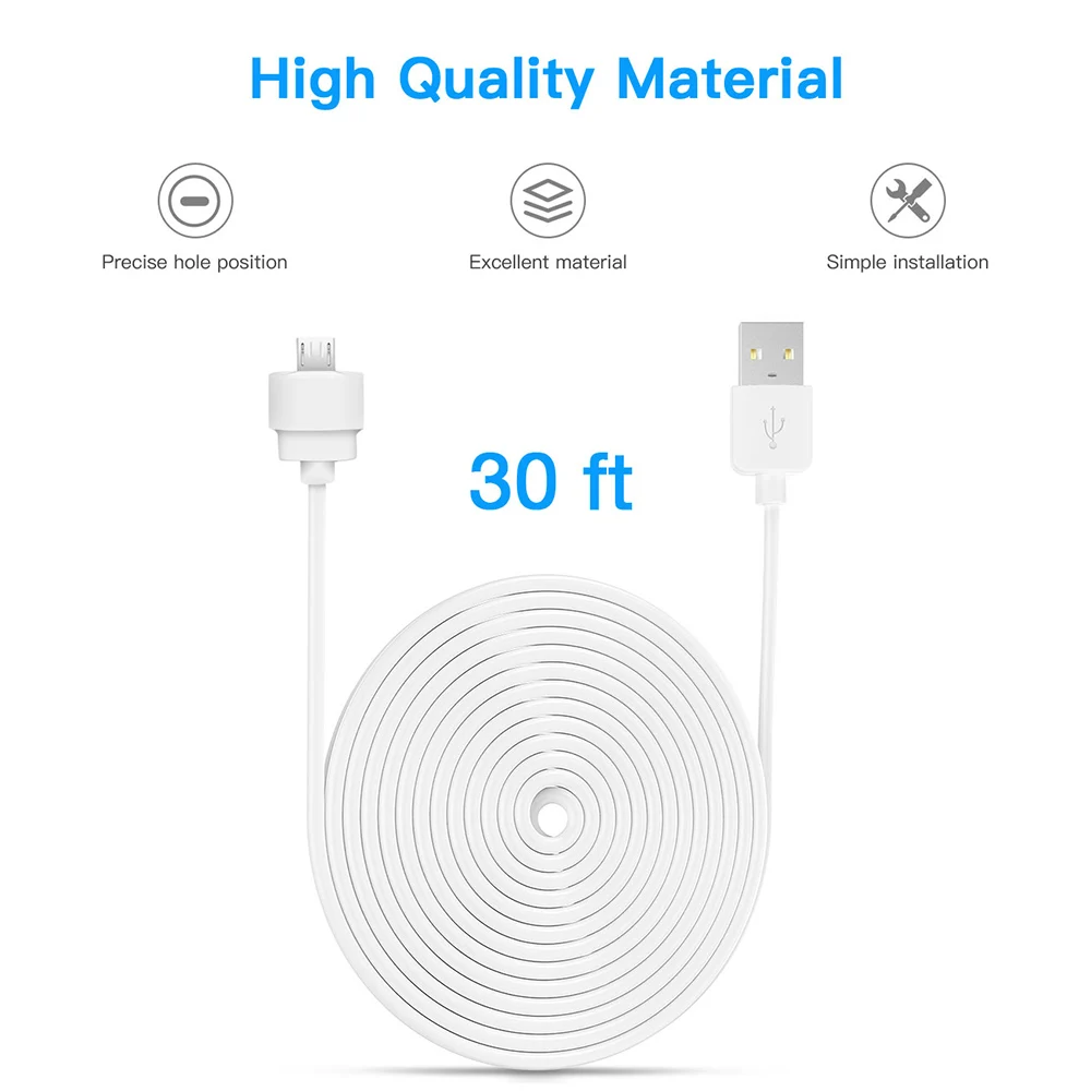 USB-кабель совместимый с Blink Mini 6 м/9 м | Электроника