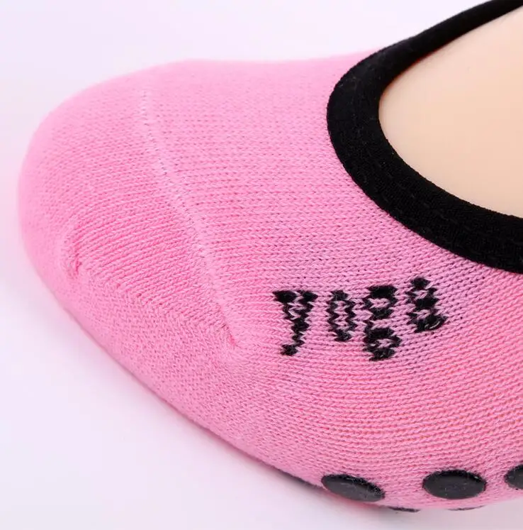 

wholesale Women Socks Sport Fitness Pilates Non Slip Pilates Massage with Grip Exercise Gym DHL free shipping