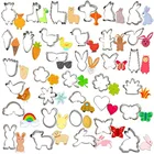 Формы для печенья из алюминиевого сплава, симпатичные формы для печенья в форме животных, сделай сам, помадка, кондитерские изделия, украшения кухонные инструменты для выпечки