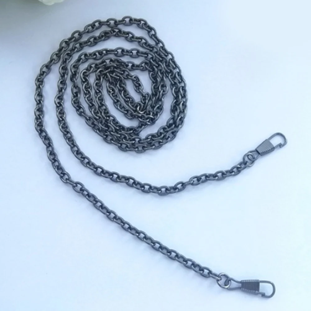 Длинная 120 см/60 см Сумочка с металлической цепочкой на ремне сменная сумка