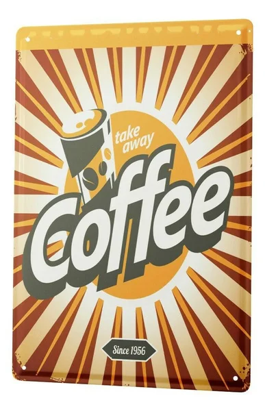 

Tin Sign Fun Kitchen Coffee Break Sign 8x12 Inches
