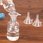 Маленькая пластиковая воронка, прозрачная мини-бутылочка для распыления жидкого масла, для парфюма, масла, маленькие образцы жидкости, лабораторные инструменты