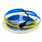 Светодиодная лента 12 в 24 В COB FCOB 0,5 светодиодовм 1 м 2 м 3 м 4 м 5 м теплая белая гибкая лента RA90 светодиодные ленты COB Светодиодная лента s