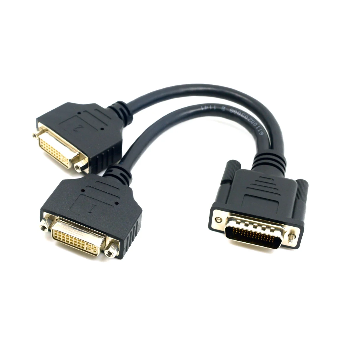 Разветвитель штекер-двойной DVI 24 + 5 Женский Кабель-разветвитель Chenyang