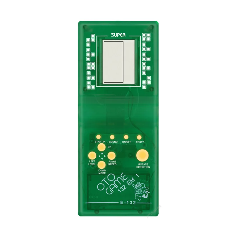 Портативный игровой плеер Tetris с ЖК дисплеем электронные игровые игрушки