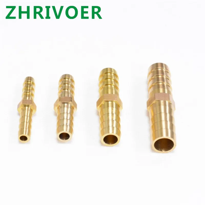 

Brass Straight Hose Pipe Fitting Equal Barb Gas Copper Barbed Coupler Connector Adapter 4mm 6mm 8mm 10mm 12mm 14mm 19mm