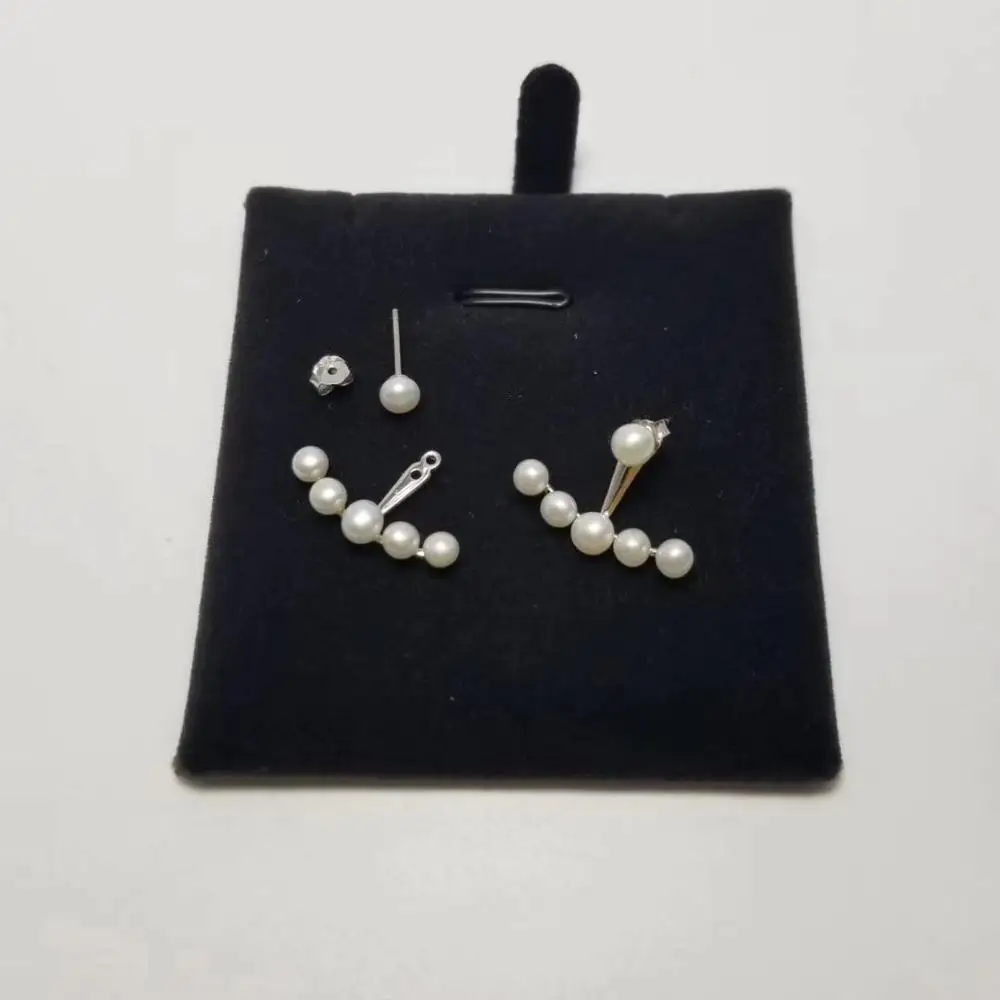 Серьги-гвоздики женские из серебра 925 пробы 4-5 мм | Украшения и аксессуары
