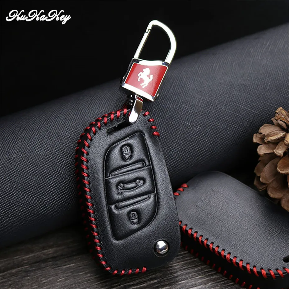 Чехол для автомобильного ключа Citroen C1 C2 C3 C4 C5 C4l DS5 Xsara Grand Picasso Berlingo брелоки цепи