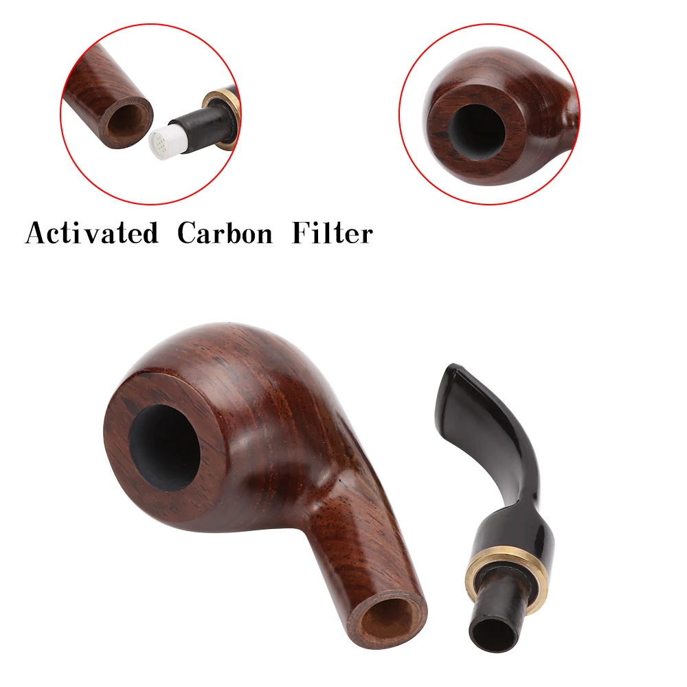 Классический FUTENG трубка из черного дерева Многофункциональный Стиль природа