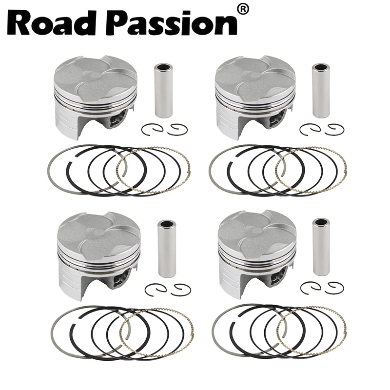 Аксессуары для мотоцикла Road Passion 4 комплекта набор поршней и колец диаметр