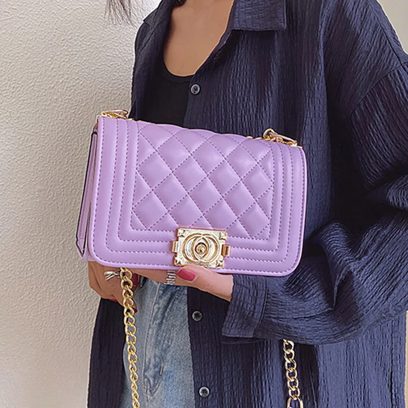 

2021 Fashion Luxury Shoulder Messenger Bag Crossbody Bags For Women PU Leather Handbags New Designer Brands Women Sac Bolsos