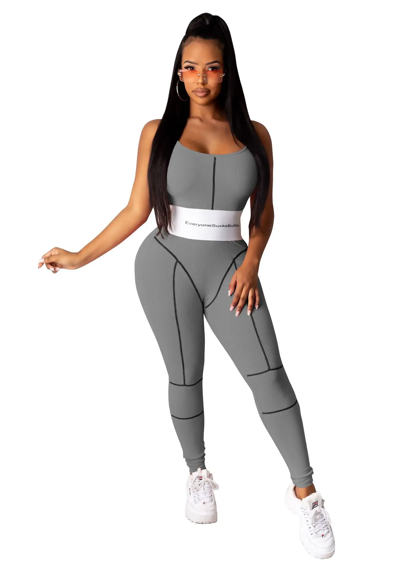 2021 бесшовный лоскутный спортивный комбинезон для йоги тренажерного зала фитнеса