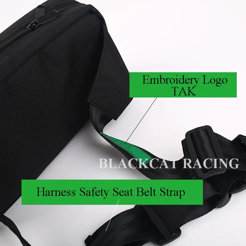 Забавная холщовая поясная сумка JDM для автомобиля гоночная уличная дорожная