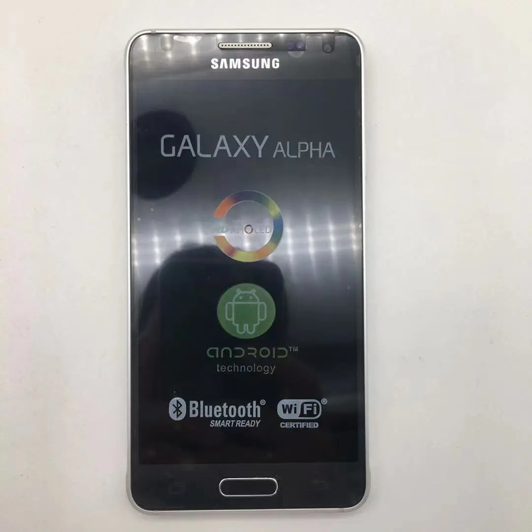 samsung galaxy alpha g850f refurbished original galaxy alfa g850t mobile phone ouad core 2gb ram 32gb rom 12 0mp 4 7 inch free global shipping