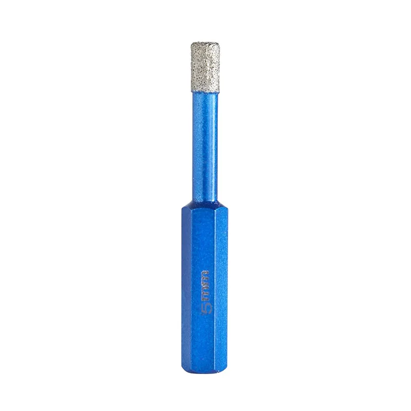 

3pcs Blue Ceramic Tile Granite Marble Diamond Drill Bit Woodworking Drilling