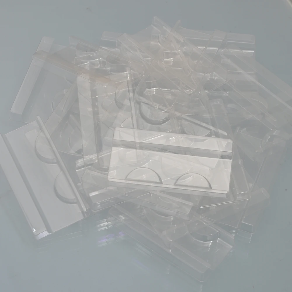 100 шт./упаковка прозрачные прямоугольные лотки для ресниц | Красота и здоровье