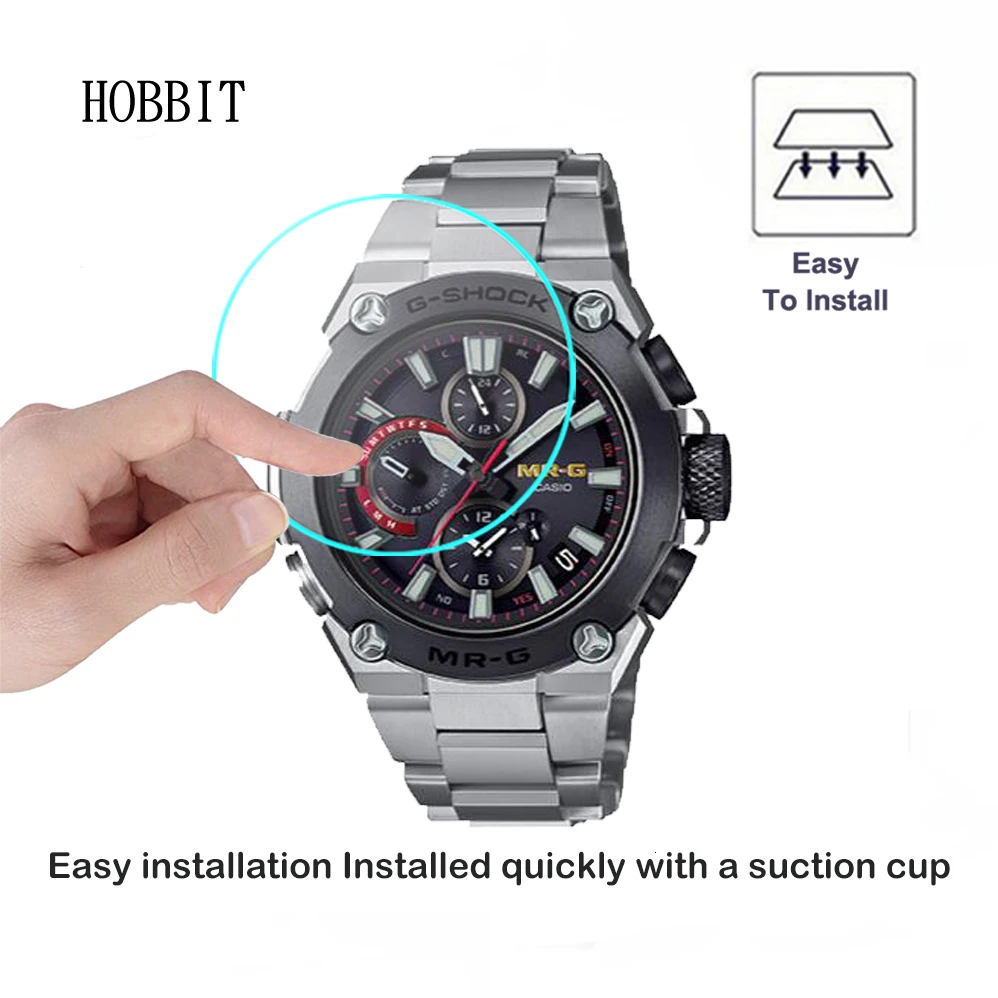 2 шт 0,3 мм 2.5D Закаленное стекло протектор экрана для Casio MRG-B1000D-1ADR SamrtWatch защитная пленка B1000D 1ADR