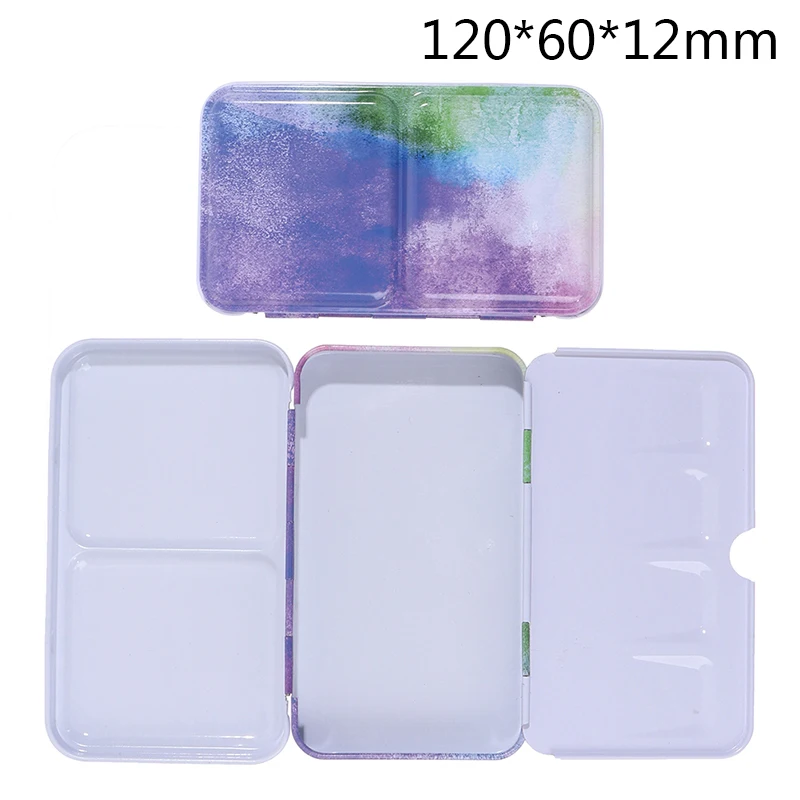 Половина кастрюль для акварельной масляной краски s коробки Пустая палитра