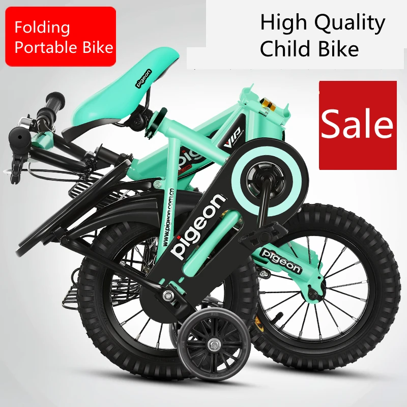 Детский складной велосипед для детей от 2 до 6 лет Для мальчиков и девочек Детские