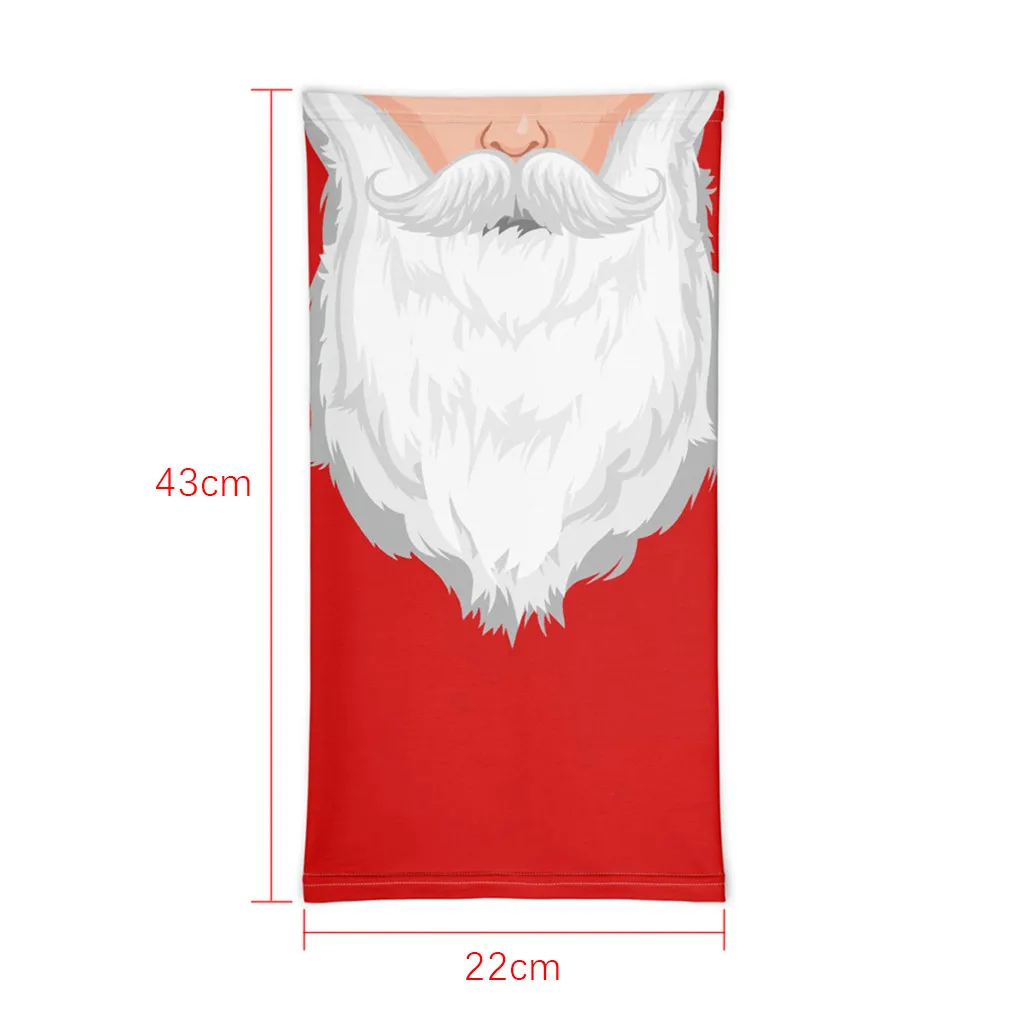 

1pc Breathable Christmas Funny FaceMask Cover Cycling Sweat Absorption Face Mouth Cover Motorcycle Summer Outdoor Scarf#p40