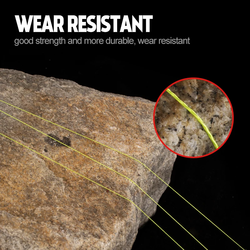 Hunthouse 4x 8x 4 Strands 8 Strands PE Braided  300 500 1000m Fishing Line Super Strong Fishing Braid Line 16 20 25 35 50LB