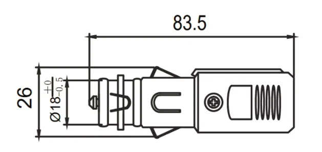 12V красный топ Европа Авто прикуриватель