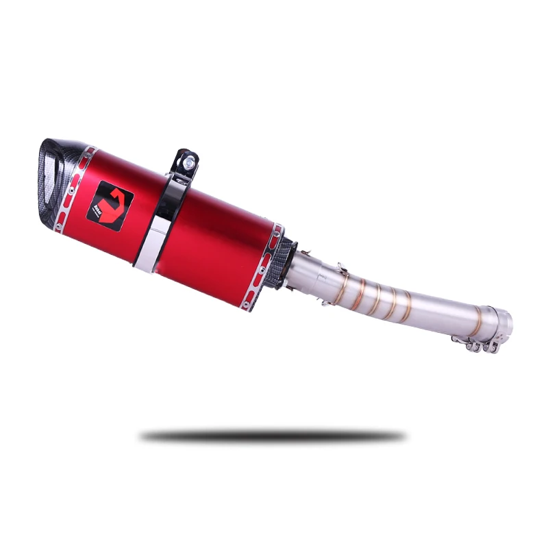 

Motorcycle full System exhaust Muffler Escape middle Link Contact pipe For Yamaha YZF R6 1998 1999 2000-2004 2005