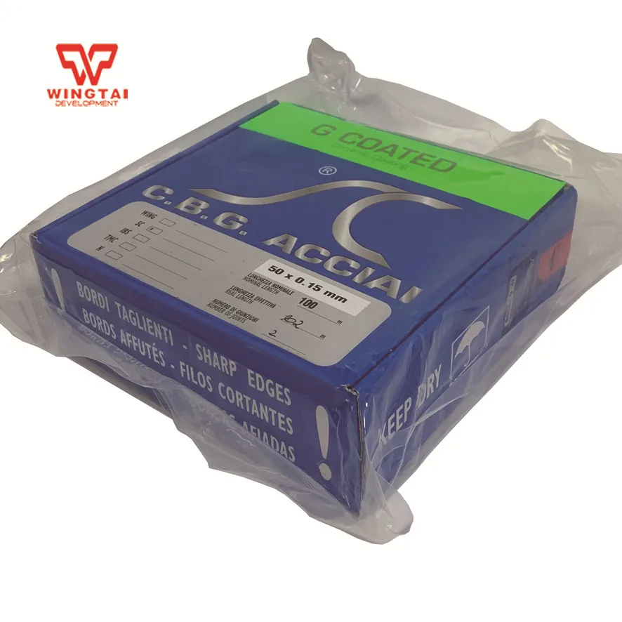 

CBG Ceramic doctor blades G COATED SC 1.3*0.075 (W50mm * 0.15 mm*100m)