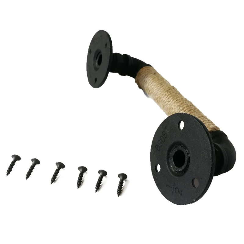 Промышленная стильная трубка Мебельная ручка раздвижные деревянные дверные