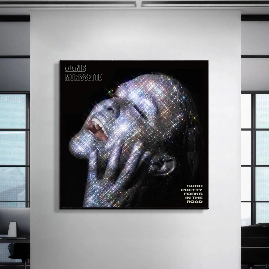 Такие красивые вилки в дороге Аланси Морссет Обложка музыкального альбома