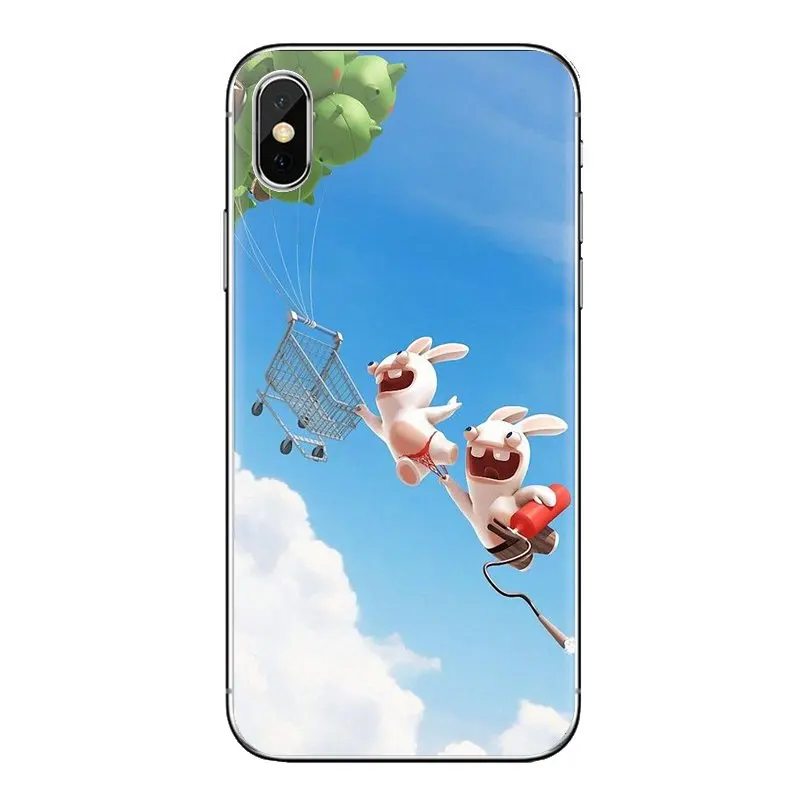 Чехлы для телефонов Rabbids слабоумный кролик Наруто мультфильм huawei G7 G8 P7 P8 P9 P10 P20 P30