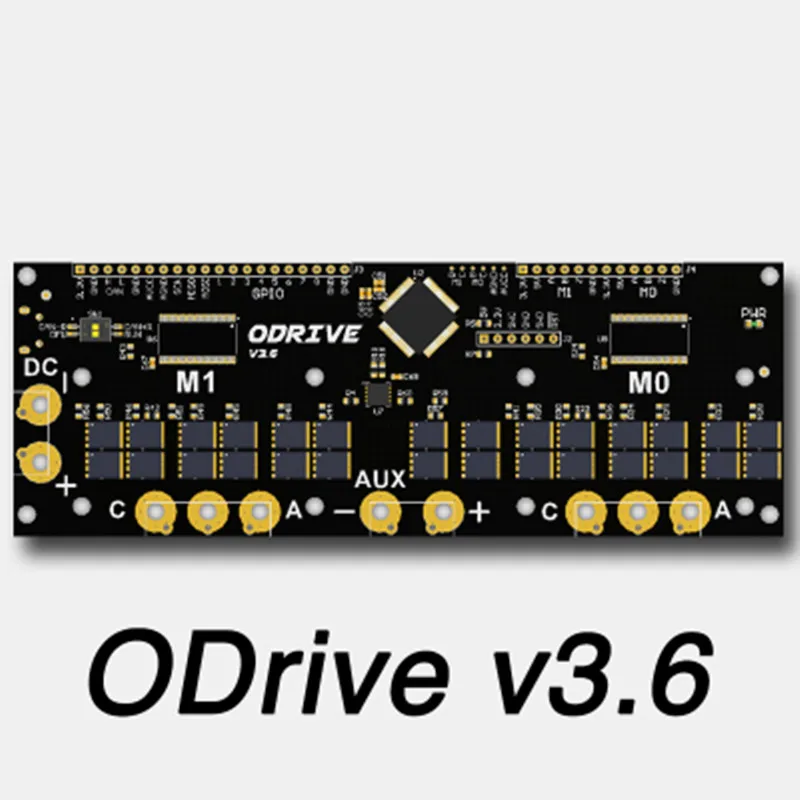 Контроллер ODrive3.6 FOC BLDC AGV с сервоприводом и двойным мотором макетная плата высокой