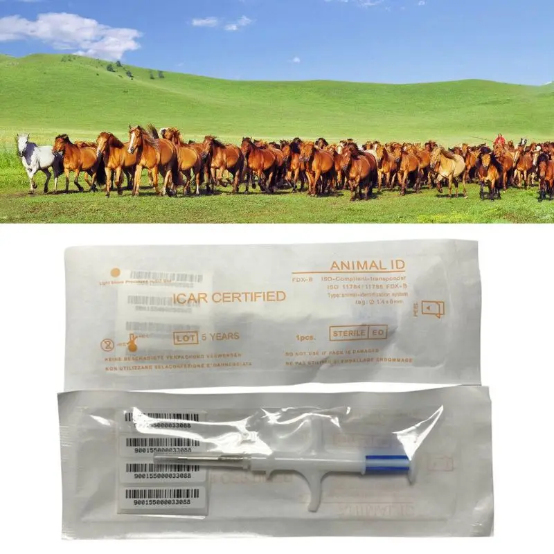 Имплантируемый биоэлектронный микрочип для домашних животных чип высокой