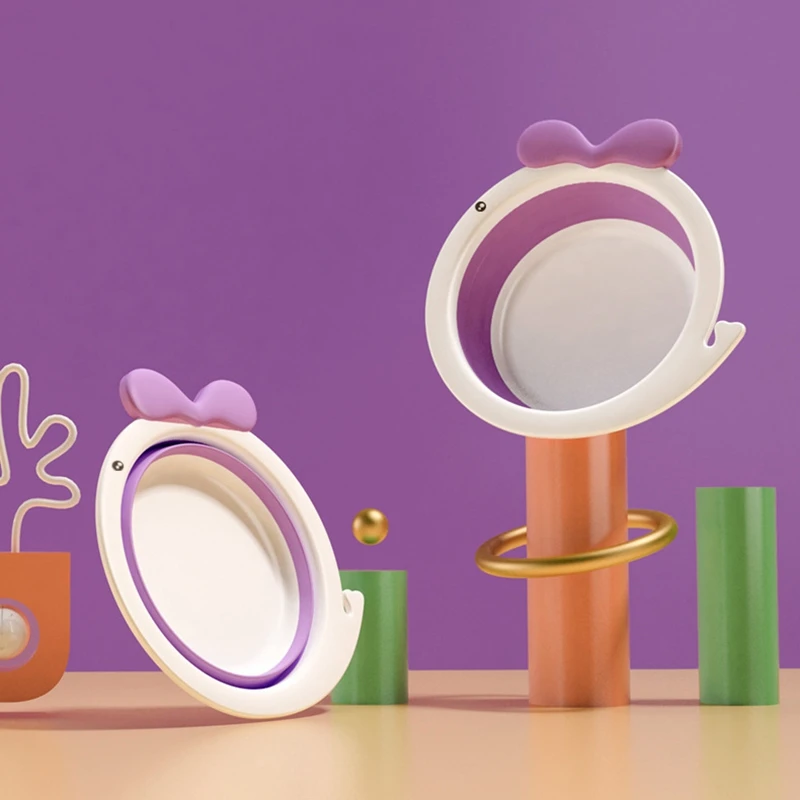 Детский складной умывальник для дома детский с мультипликационным принтом