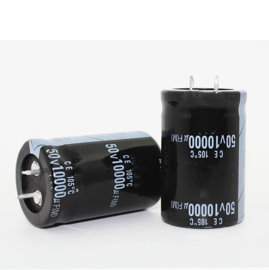 20PCS--5PCS с алюминиевой крышкой 50В 10000 мкФ электролитические конденсаторы размером: