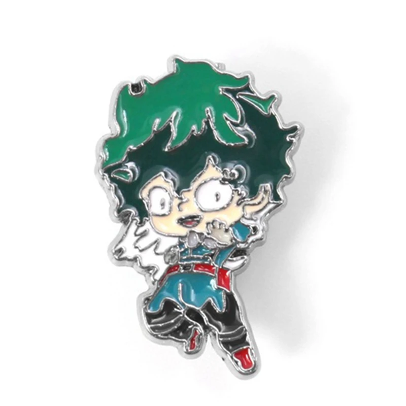 Брошь моя геройская Академия косплей искусственная брошь Midoriya Izuku Bakugo Katsuki сплав
